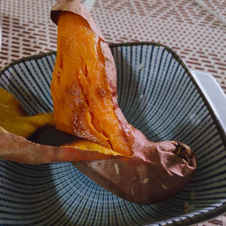 烤地瓜（烤箱初试）