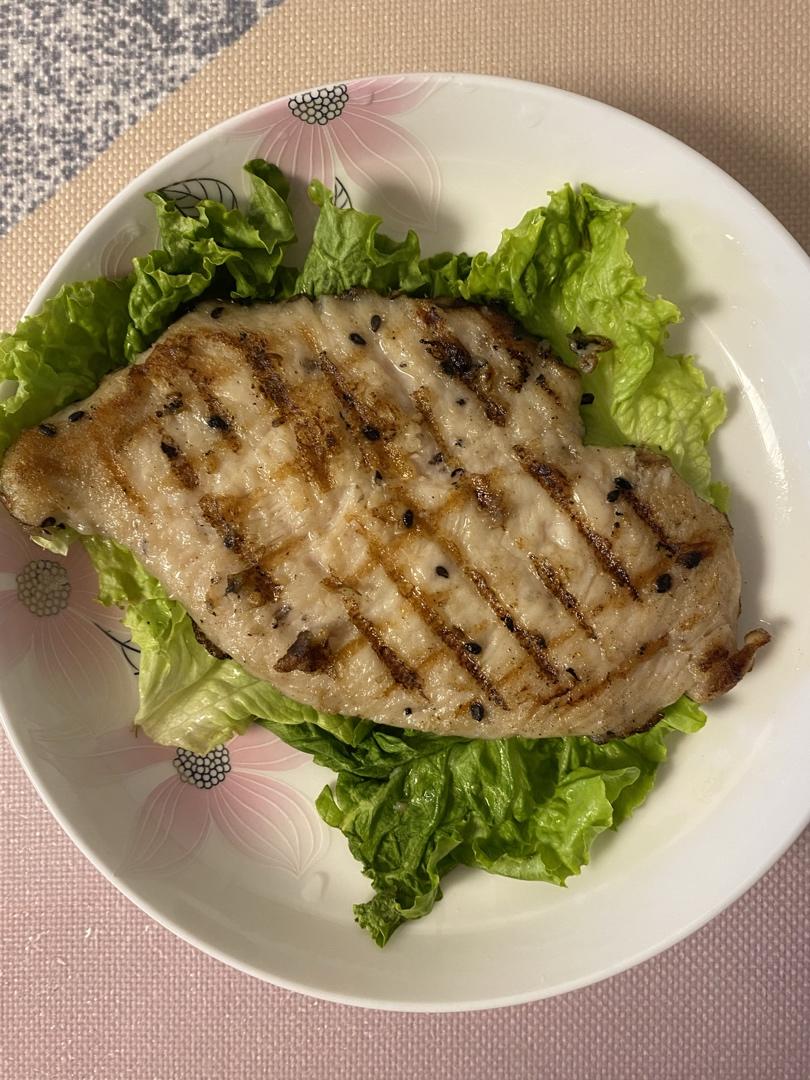 大蒜蜂蜜煎鸡排