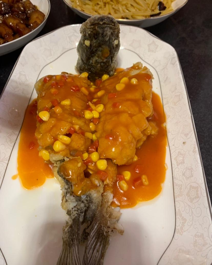 年菜必学【松鼠桂鱼】，给你多动图食谱，不信你学不会！（孔瑶原创食谱）