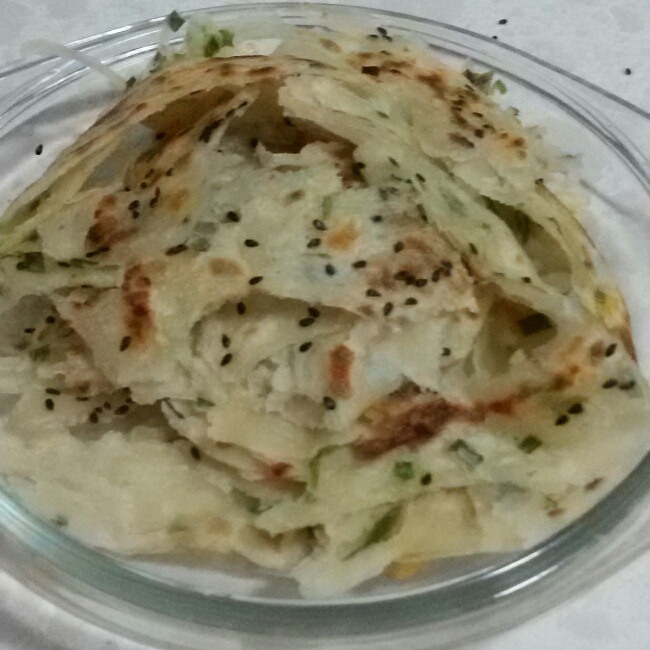 葱香手撕饼