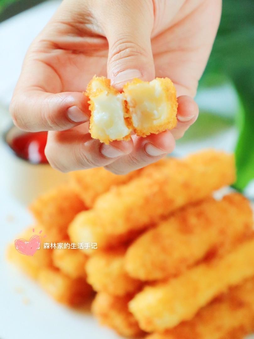 糯叽叽超简单的【脆皮炸鲜奶】