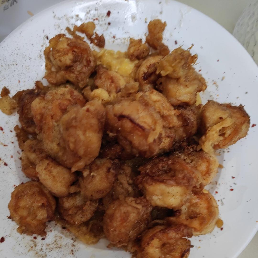 绝对不能错过！好吃到舔盘的椒盐大虾🦐