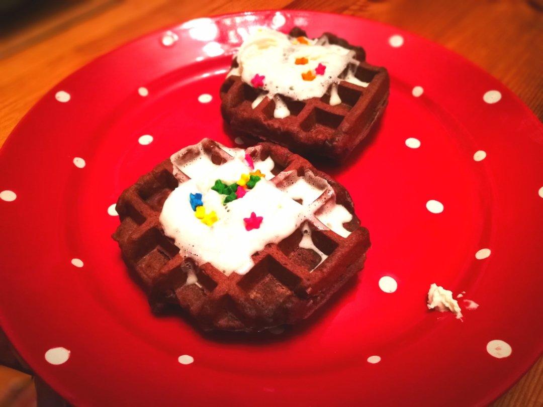 巧克力华夫饼