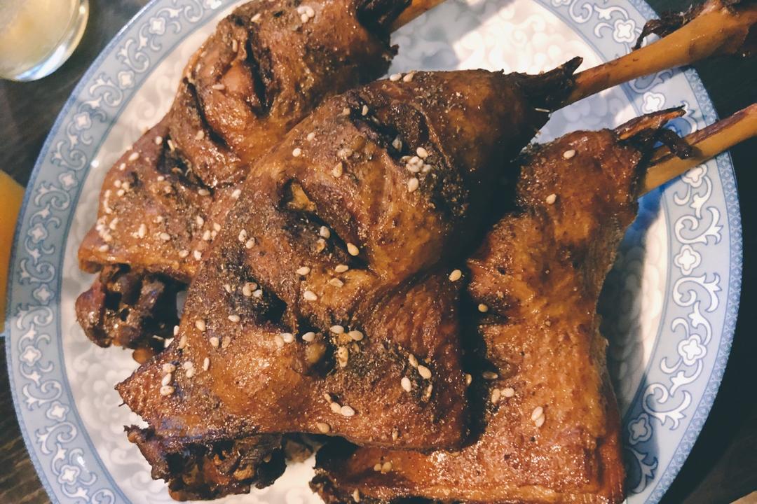 烤鸭腿