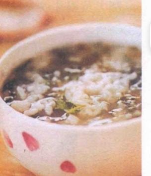 马齿苋粥（清热解毒，补血凉血）