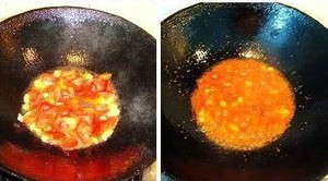 西红柿炒菜花的做法 步骤3
