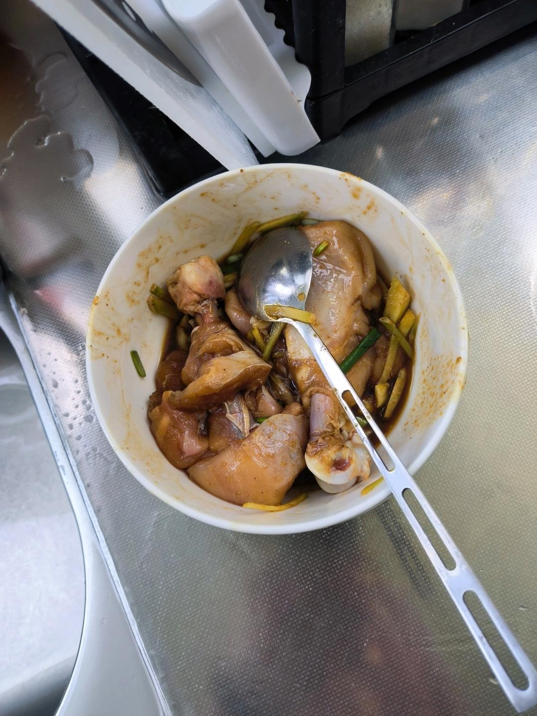 减脂必备懒人蒸鸡腿
