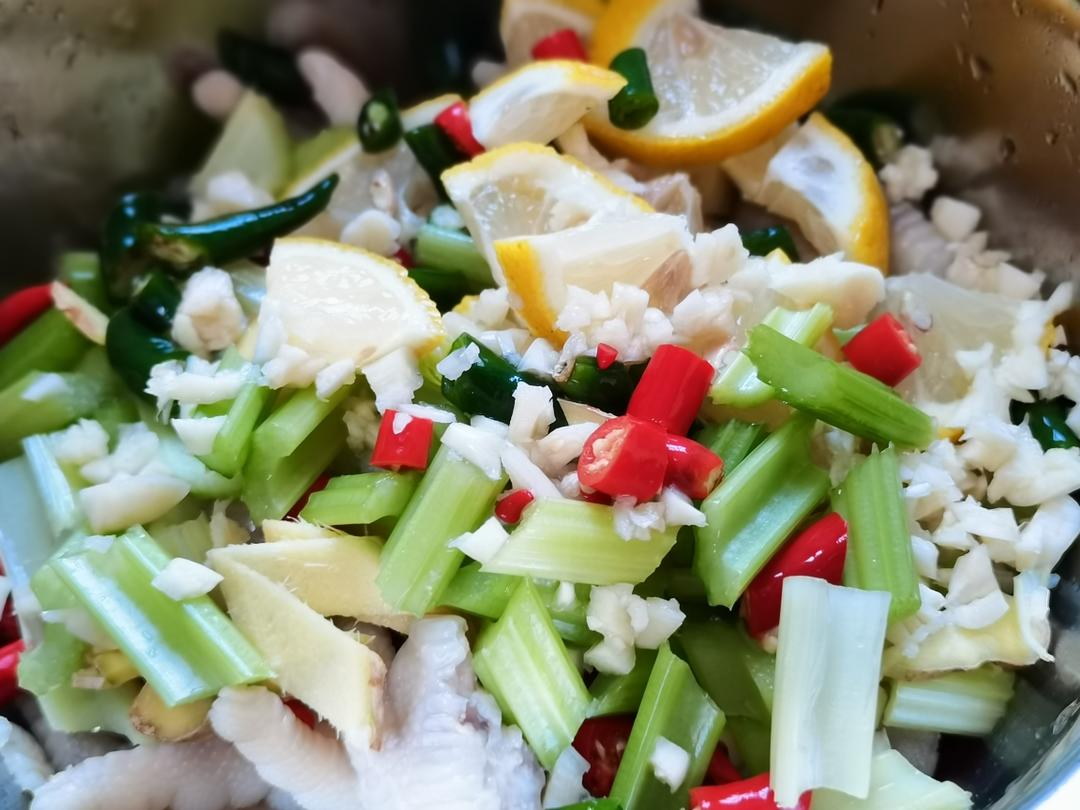 网红泡椒柠檬🍋凤爪（新手易学）