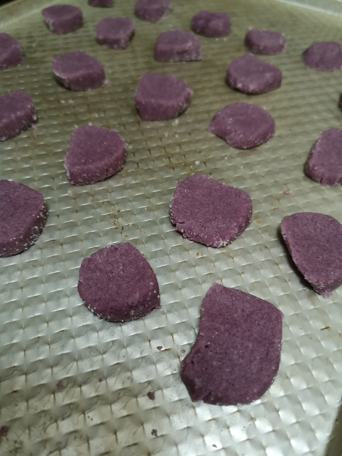 純素紫薯曲奇的做法