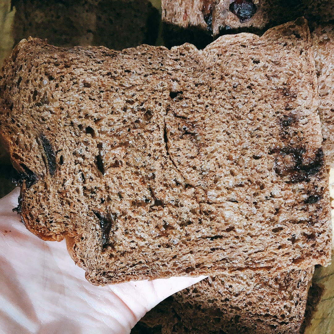 牛奶巧克力吐司