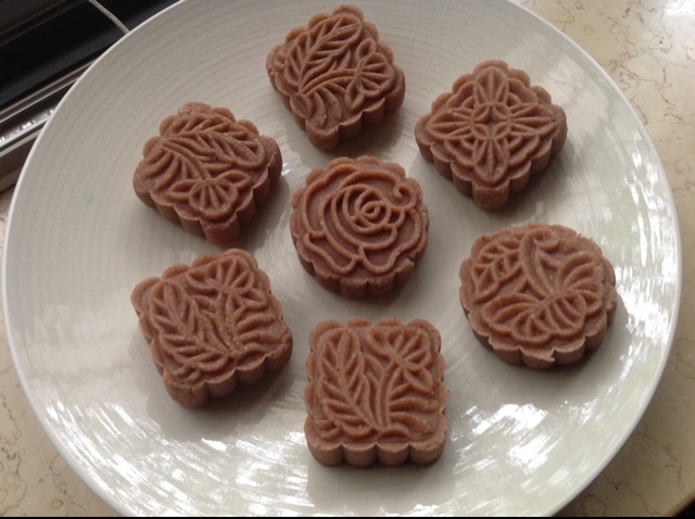 简单的是最美的做的蜜茶糙米糕