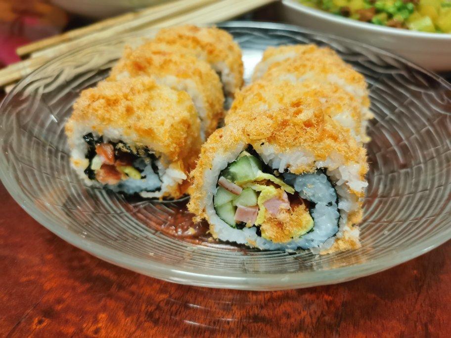 反转肉松寿司卷