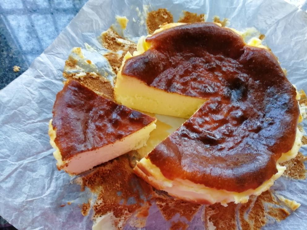 曼食慢语丨酸奶巴斯克蛋糕