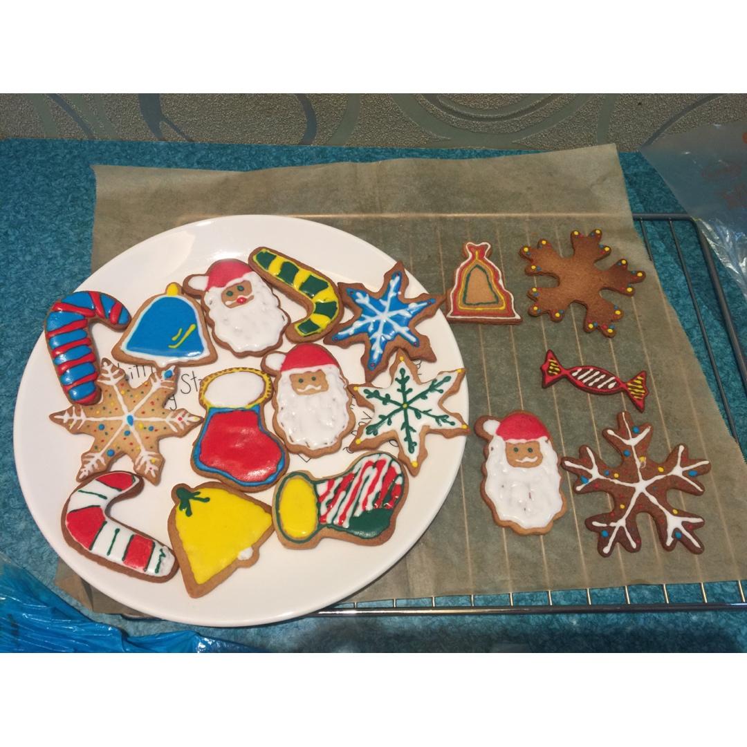 圣诞节糖霜饼干