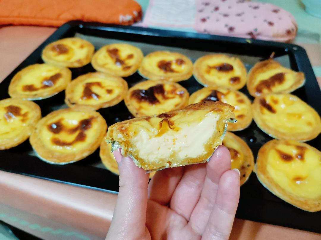 教你做和KFC一样超级好吃的【葡式蛋挞】，吃了根本就停不下来吖