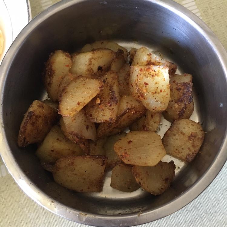 煎锅巴土豆
