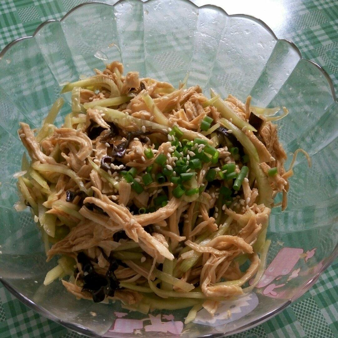 减脂健身｜凉拌手撕鸡丝（香辣&麻油版）