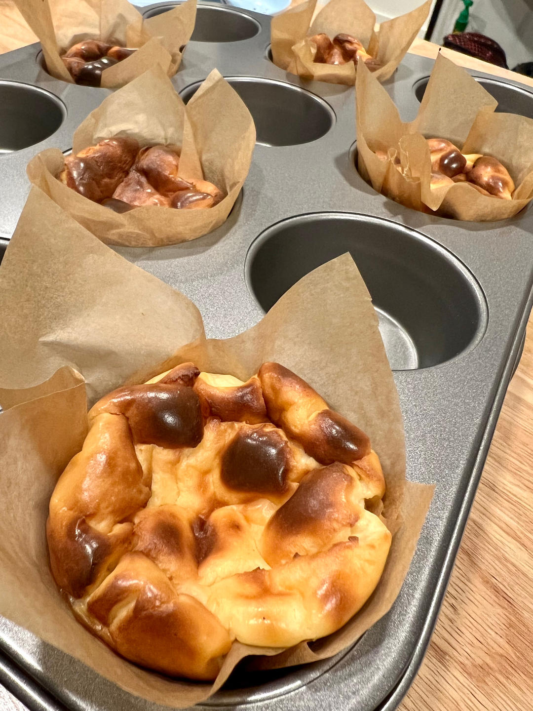 零失败迷你巴斯克芝士蛋糕