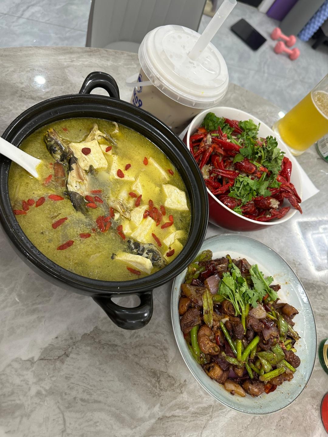 黄骨鱼炖豆腐——简单美味