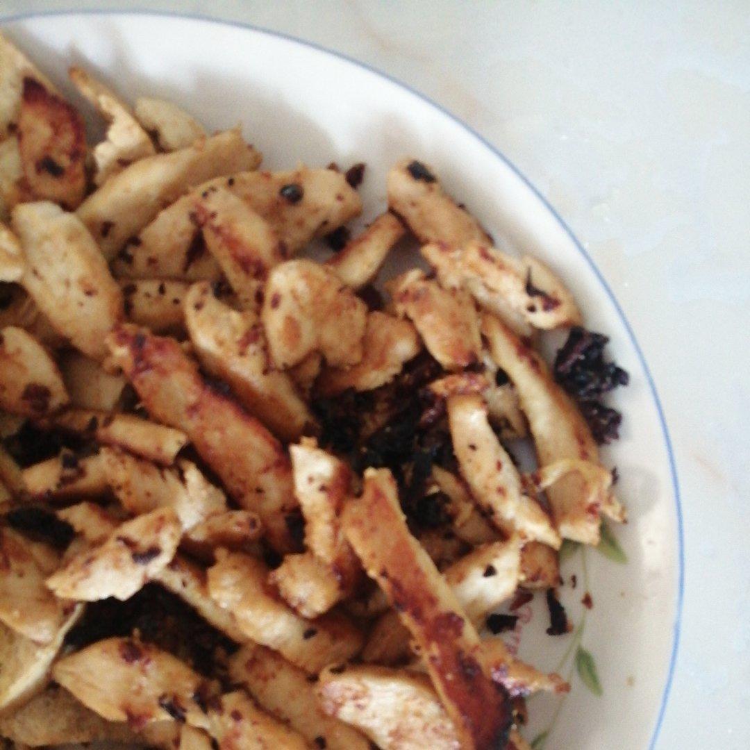 孜然鸡胸肉，低脂低卡好吃无压力。