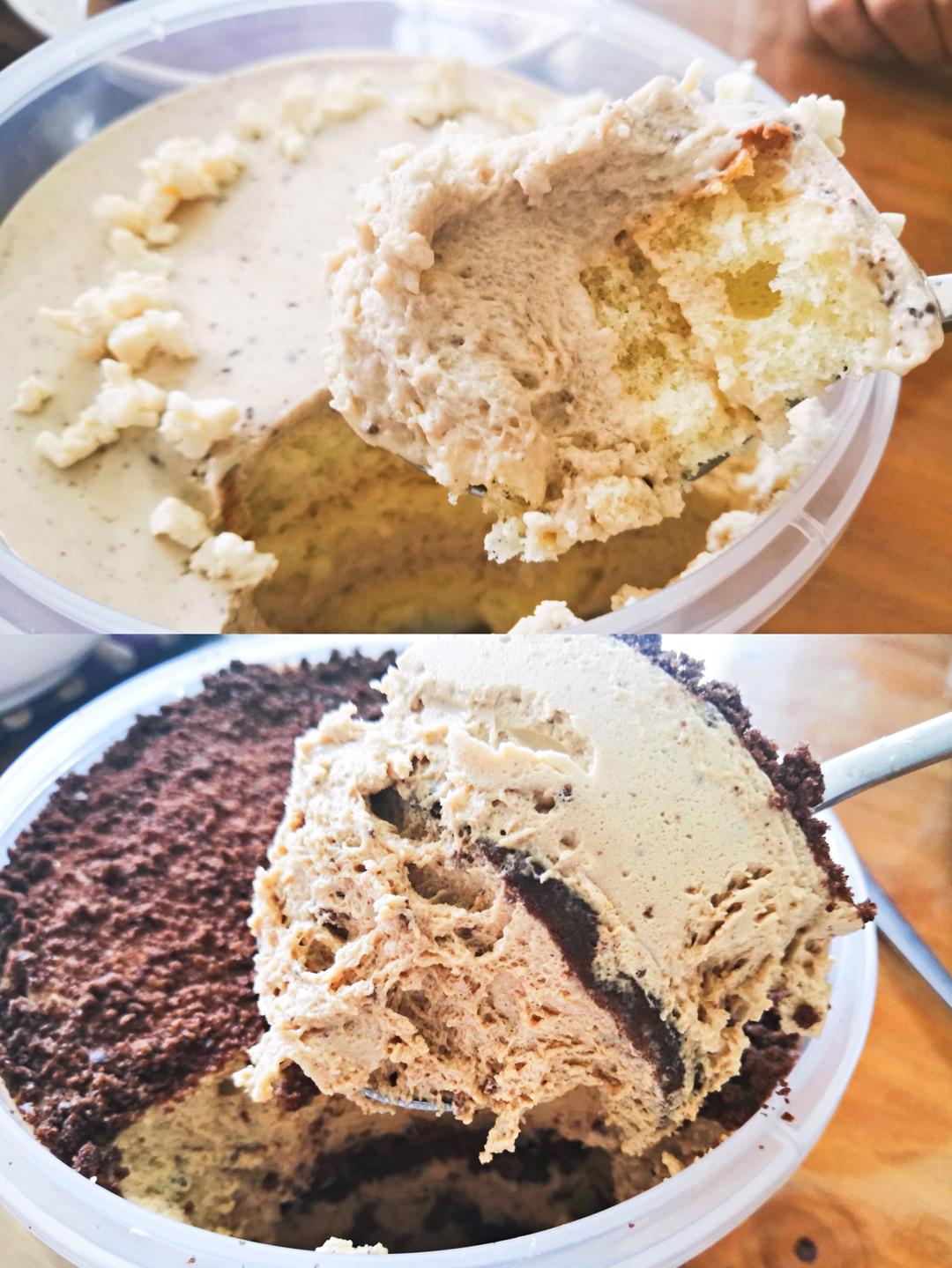 生椰拿铁慕斯蛋糕☕️固体yyds🥥椰香浓郁