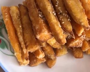 美味红薯条🍟的做法 步骤10