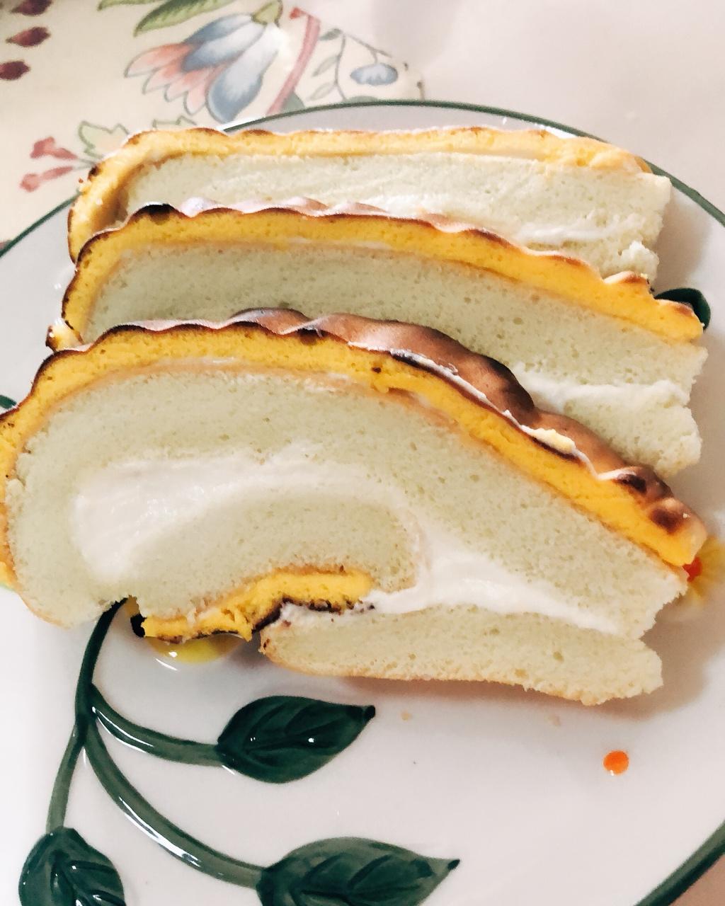 虎皮奶油盒子蛋糕