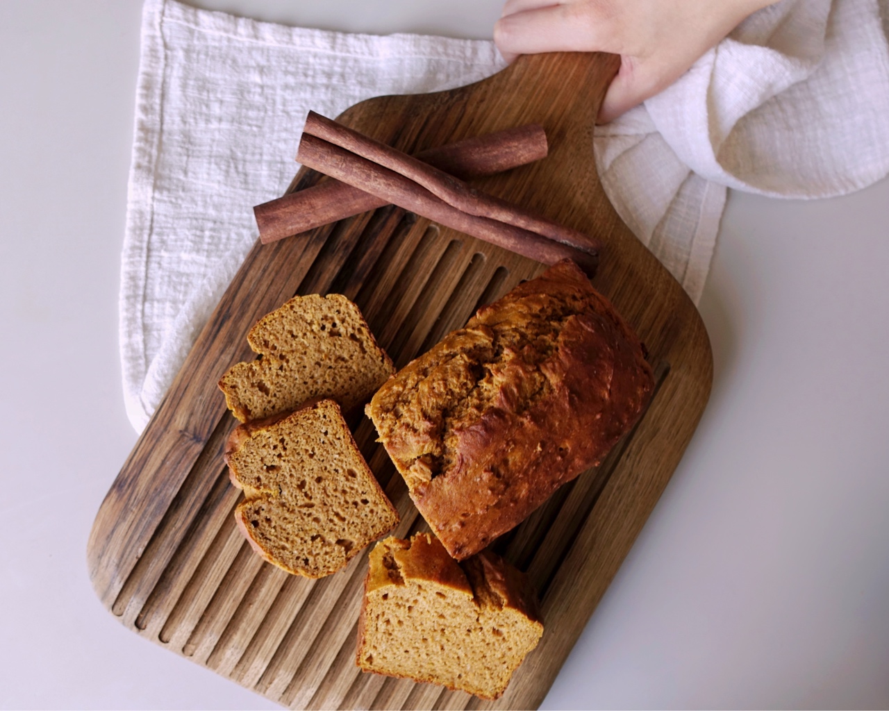 南瓜快手面包🎃Pumpkin Bread