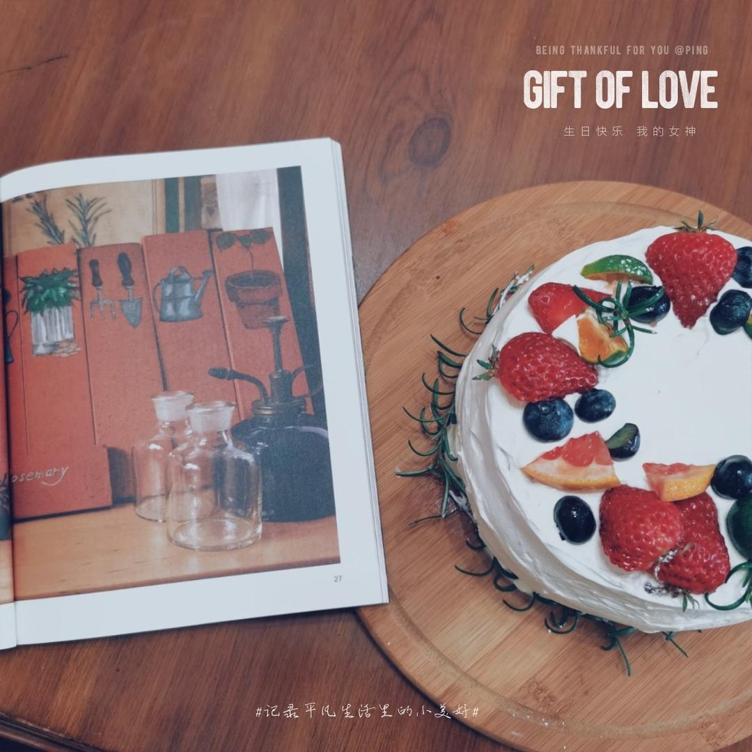 超级简单的味多美同款生日蛋糕（6寸），新手也能高度还原