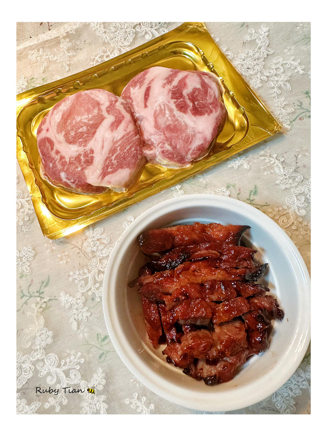 蜜汁叉烧肉（烤箱版）