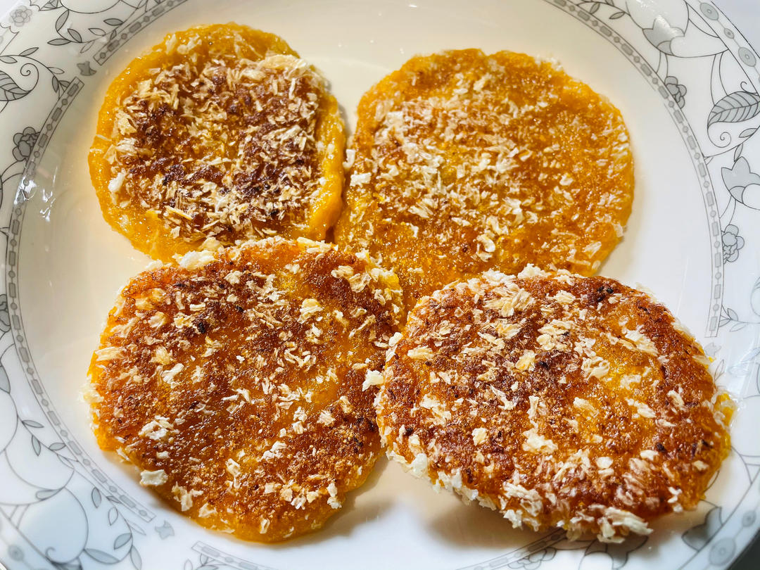 不会变形的南瓜饼