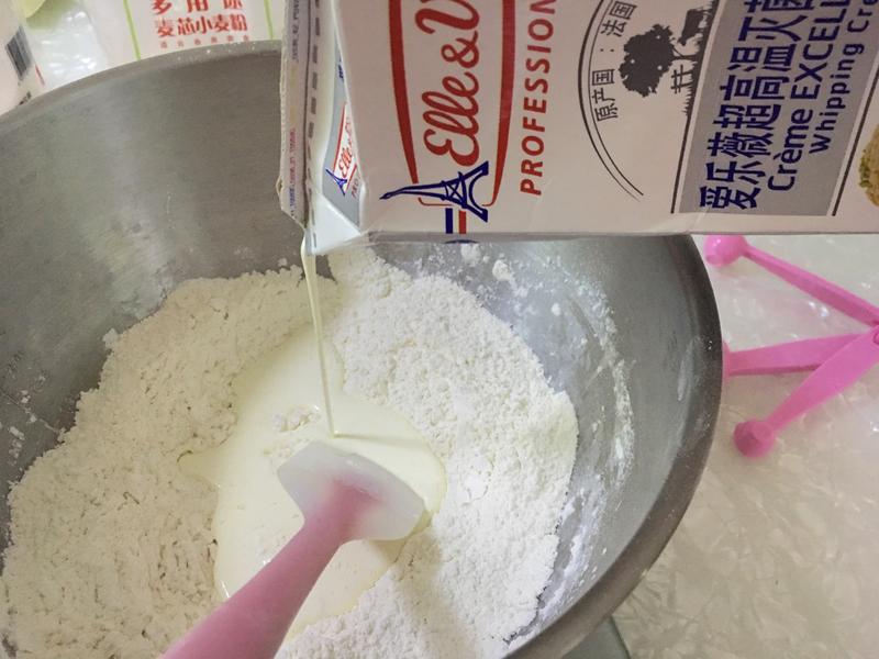 纯奶手撕吐司的做法 步骤1