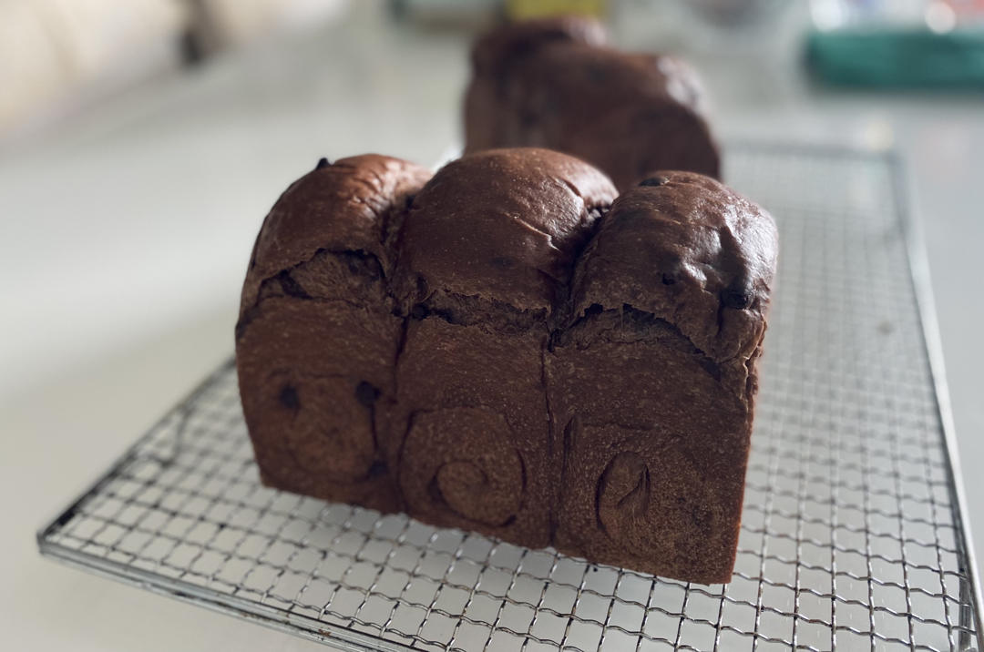 超浓郁巧克力淡奶油吐司｜无人能抵挡的美味