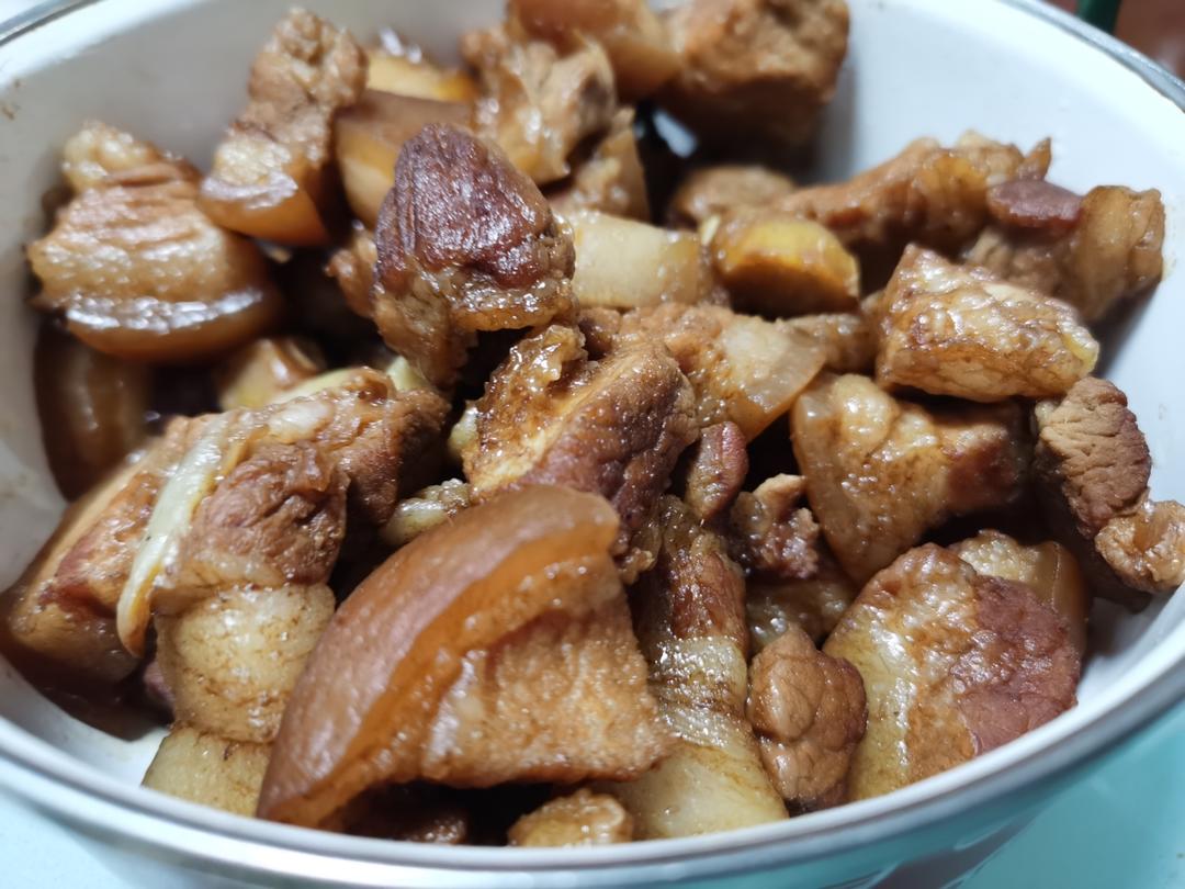不焯水不放油的家常红烧肉