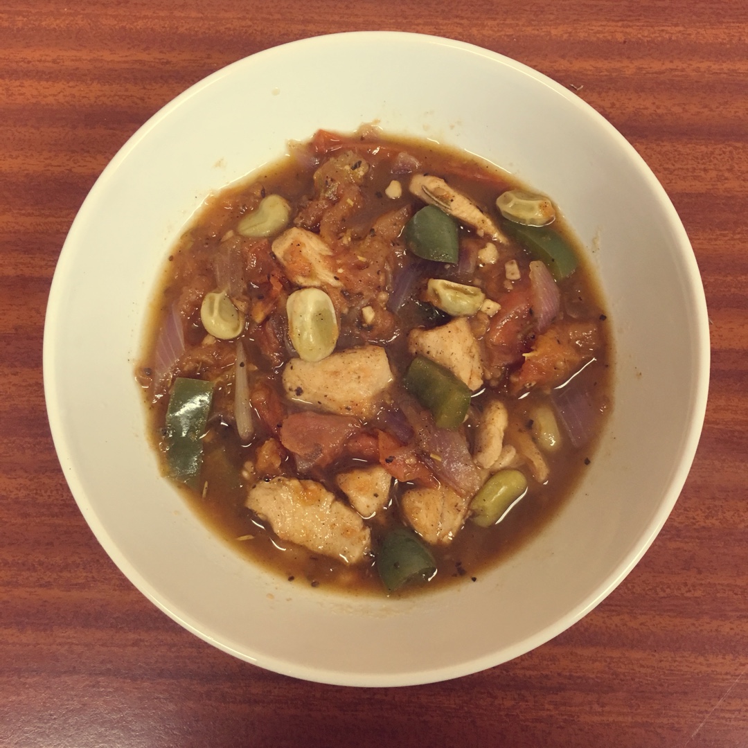 番茄炖鸡胸丨健康·三餐