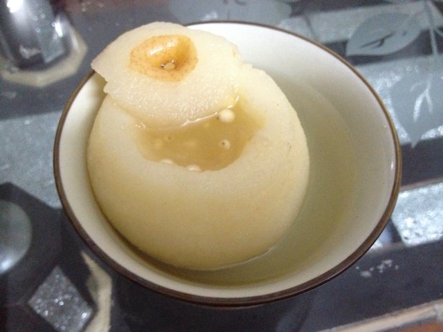 川贝雪梨盅