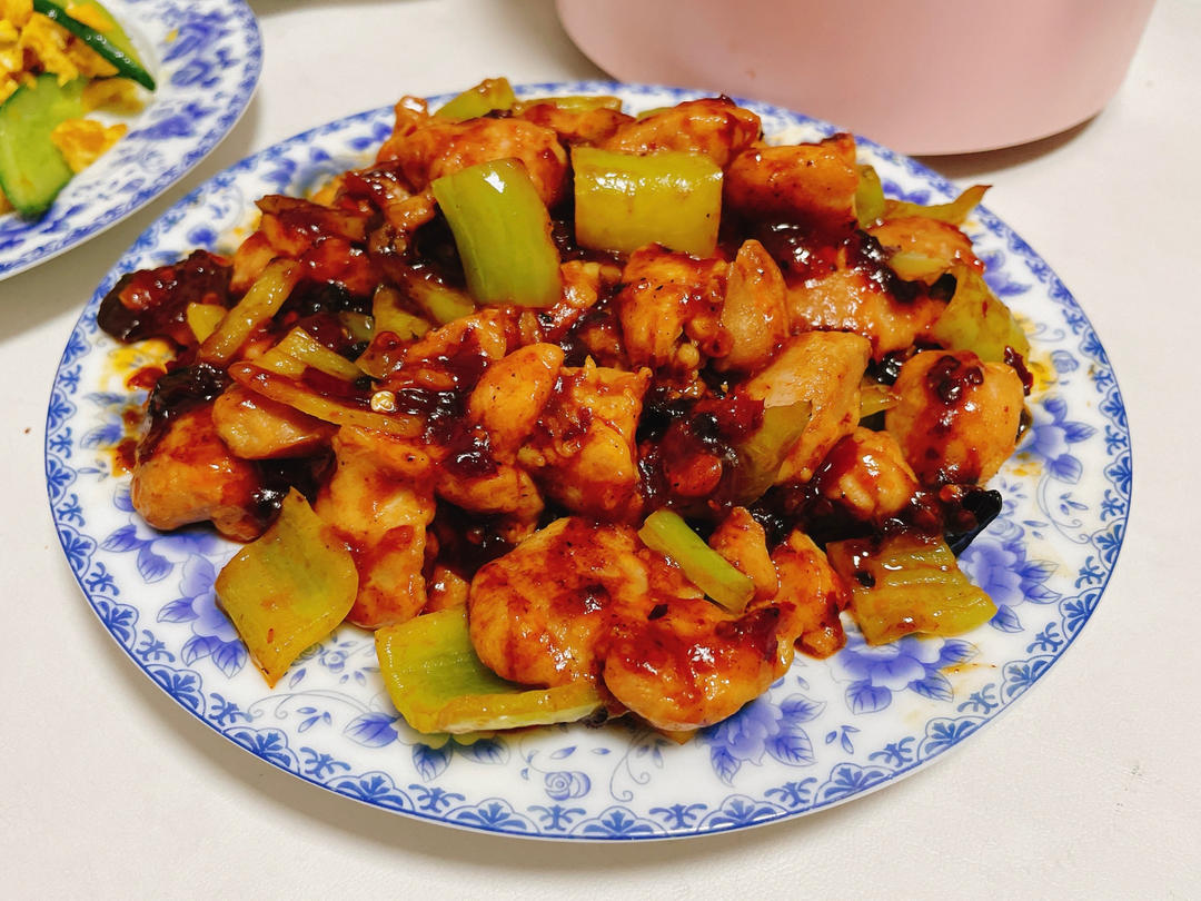 带饭菜-【辣子鸡丁】