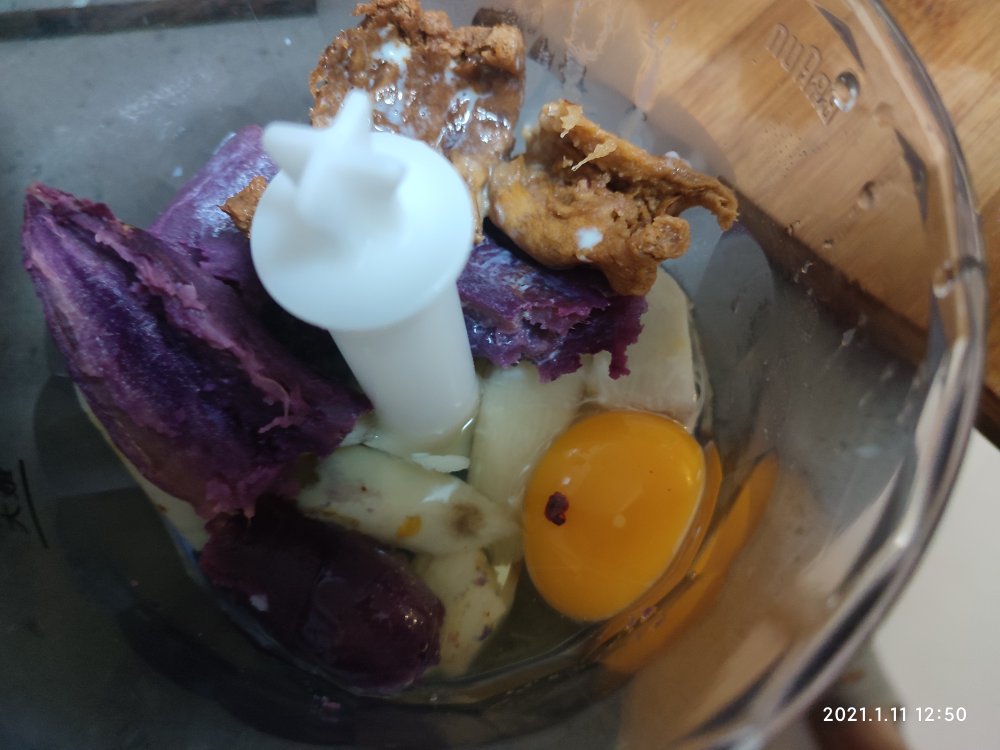 紫薯山药糕(宝宝辅食)