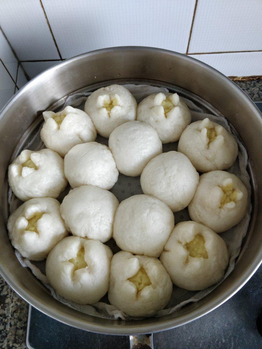 奶黄馅儿和奶黄包