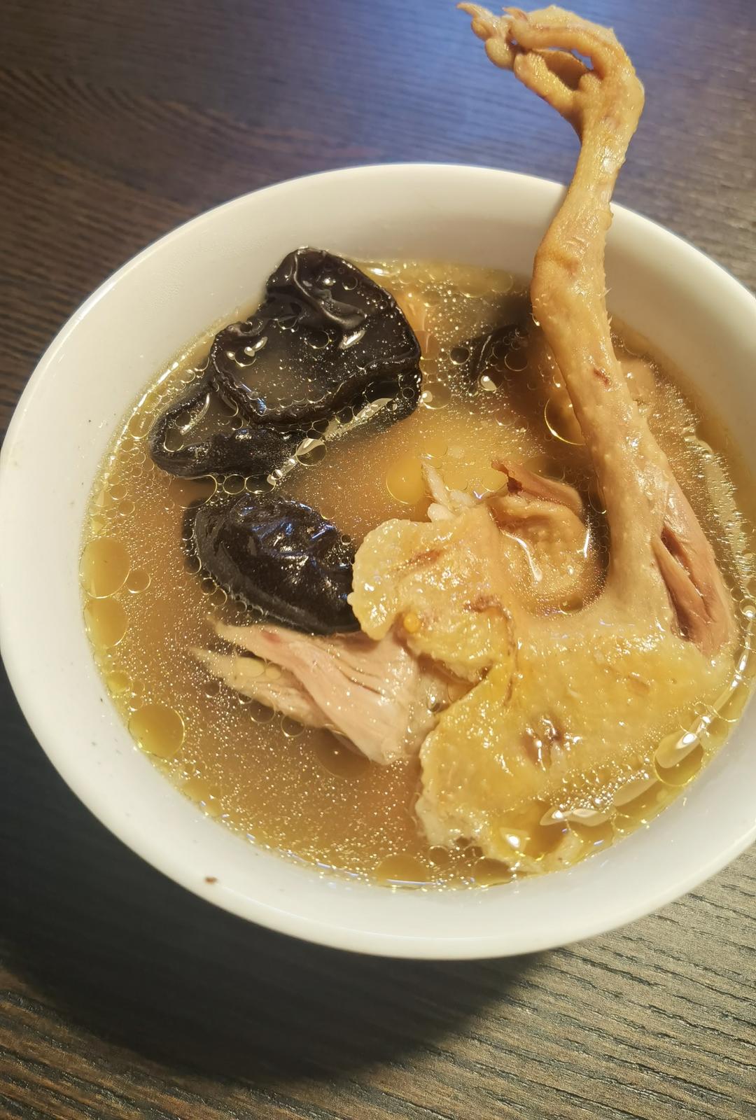 菌菇鸽子汤