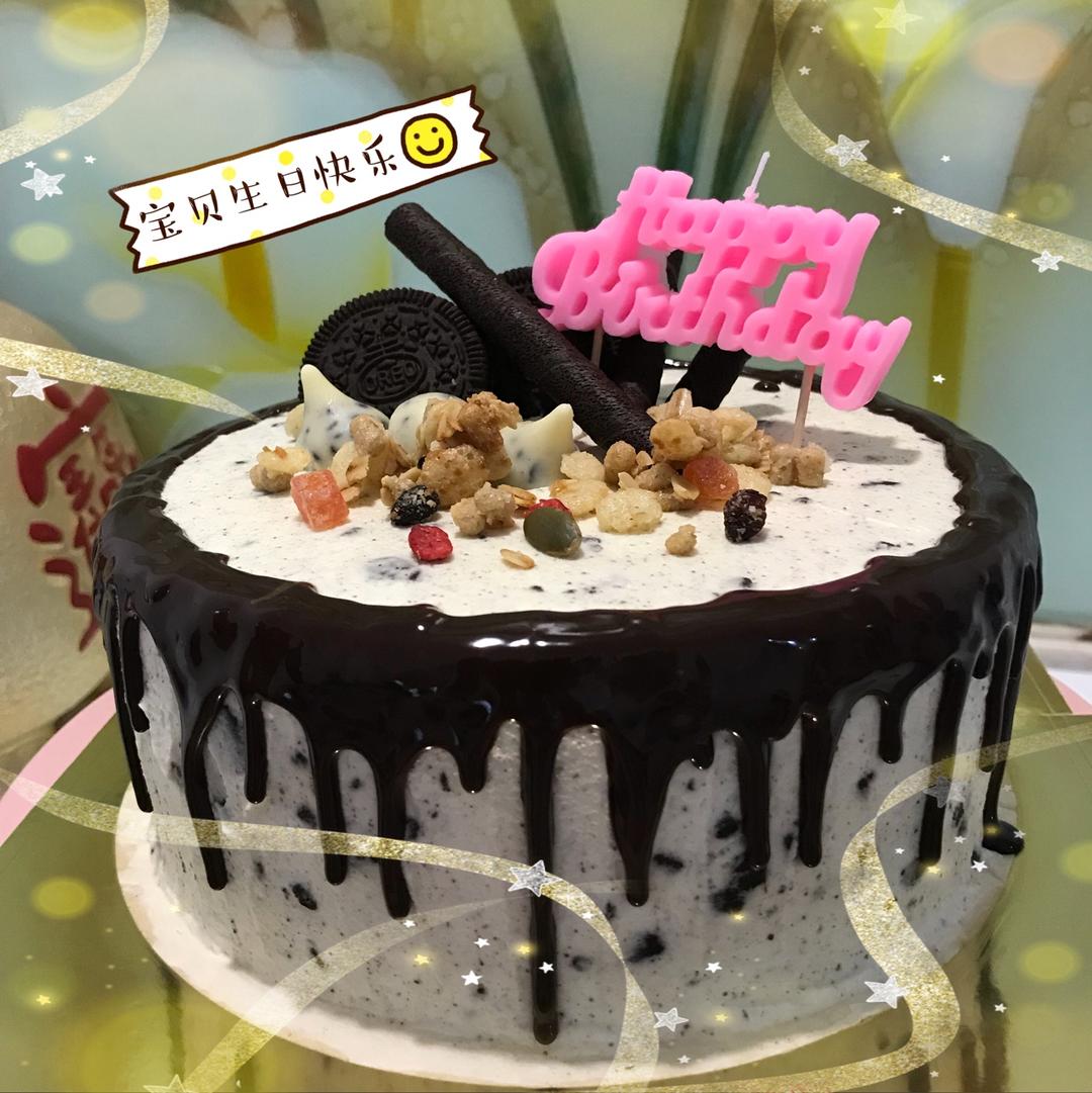 奥利奥咸奶油蛋糕