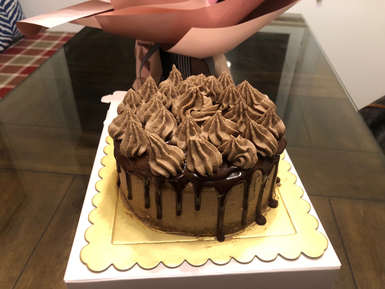 阿华田奶冻巧克力奶油蛋糕