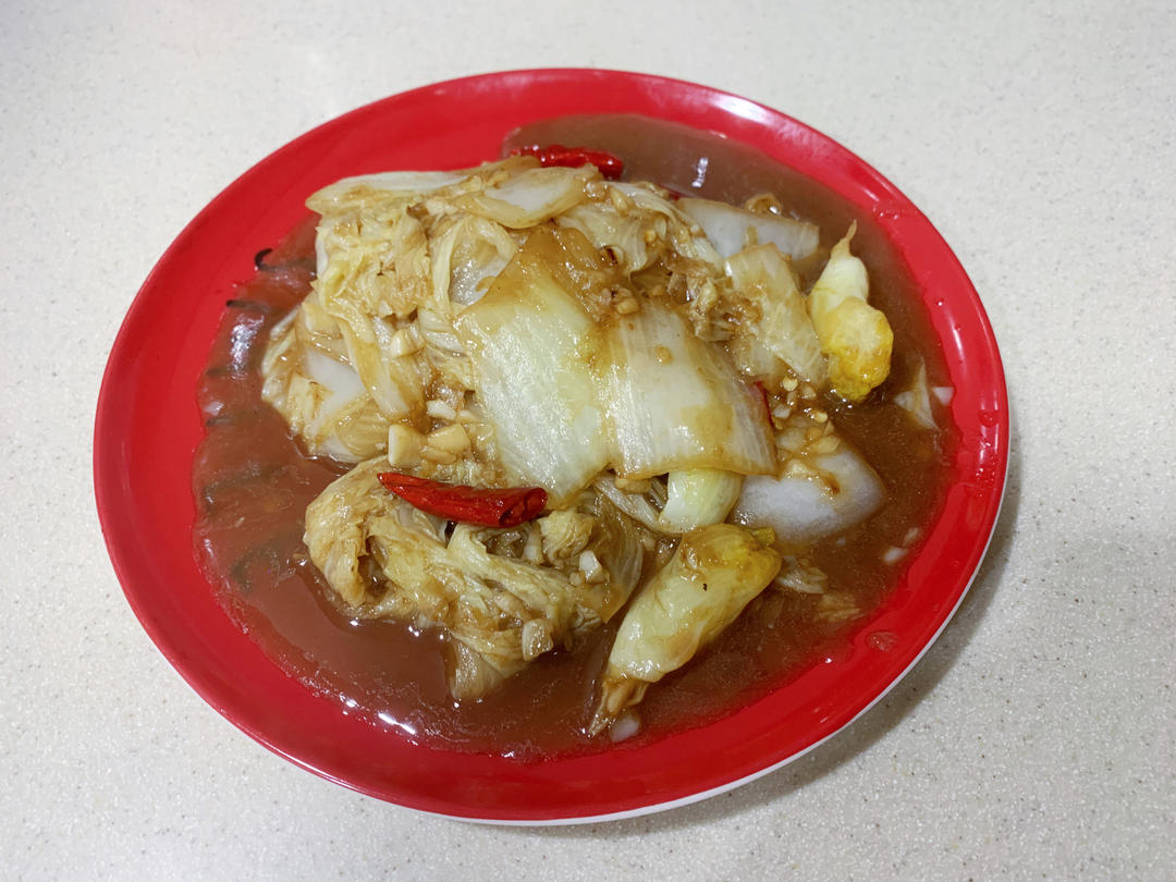 爆下饭的酸辣白菜（零难度）