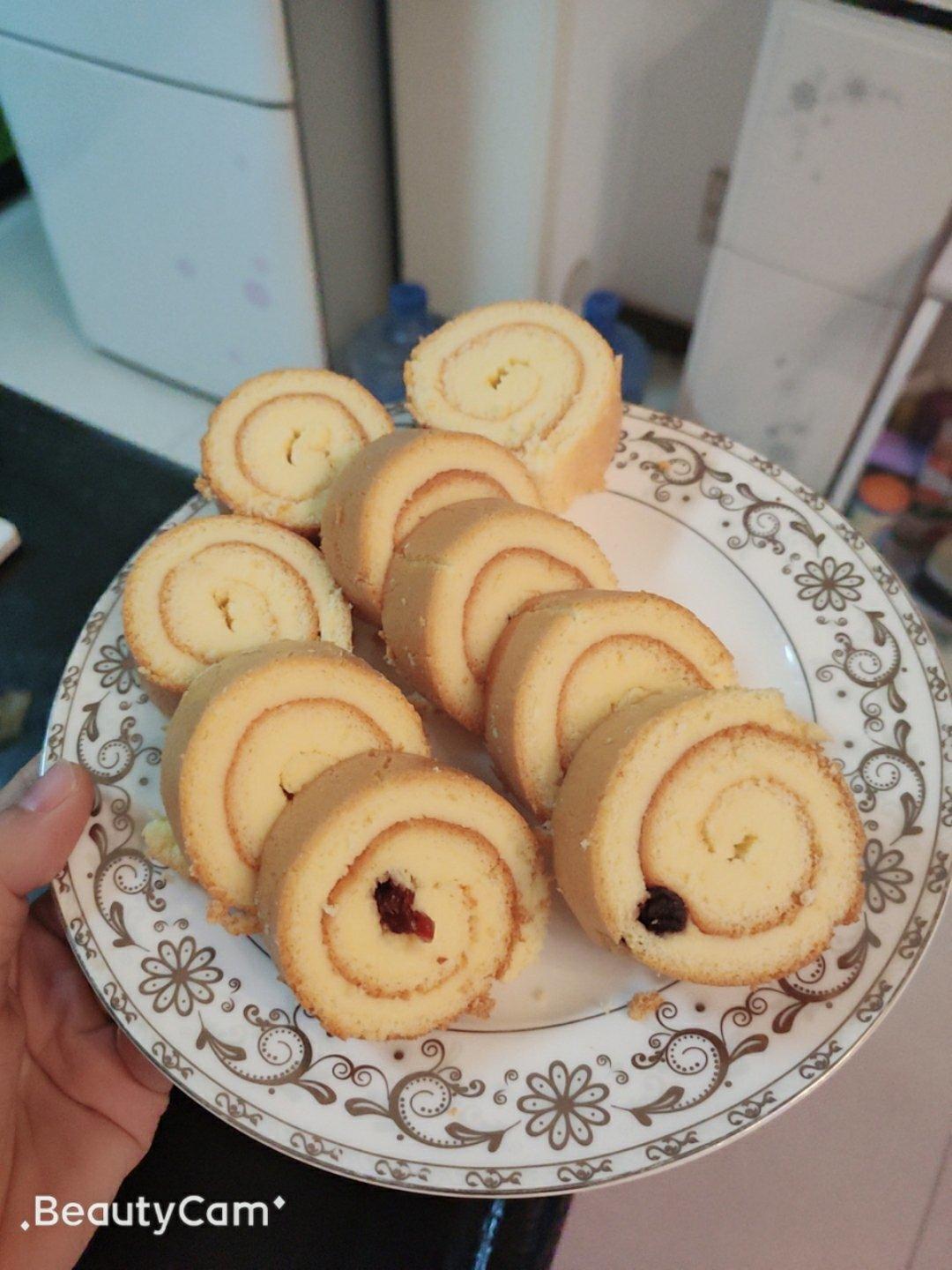 原味蛋糕卷
