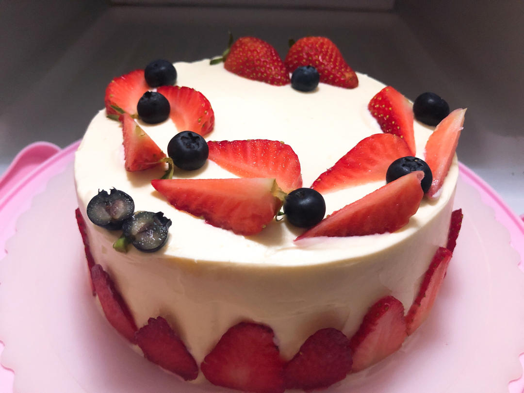 低糖低油~不裂不塌水光肌戚风蛋糕