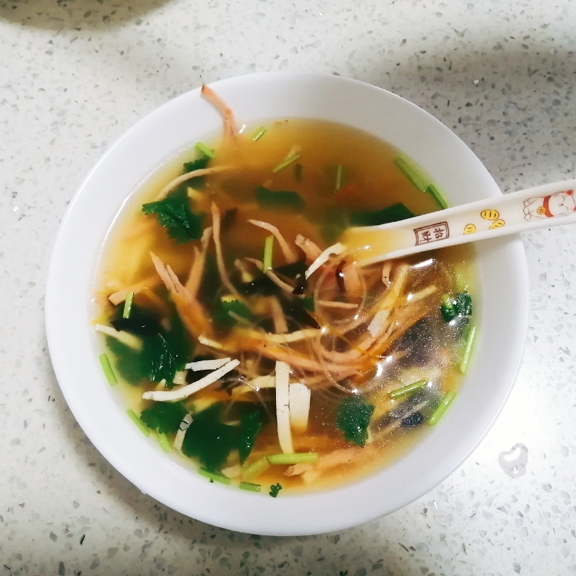 豆腐粉丝汤的做法