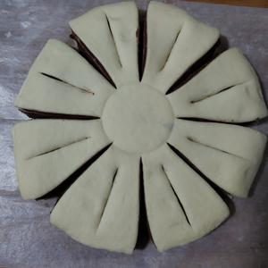 造型漂亮的豆沙包的做法 步骤12