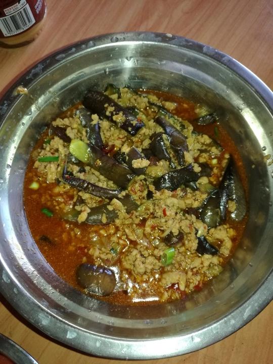 红烧肉沫茄子