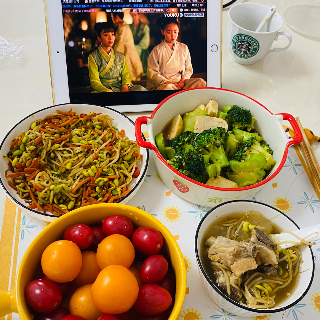 清炒豆芽
