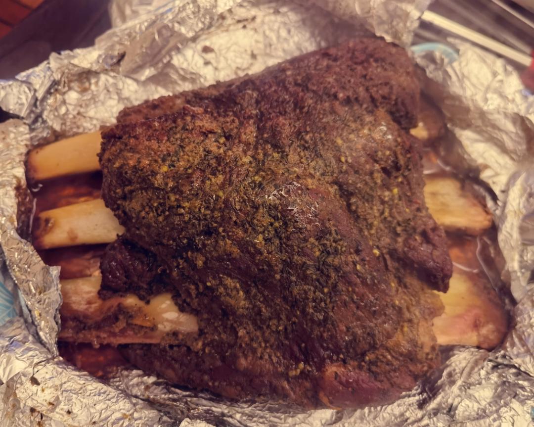 美式慢烤牛肋排